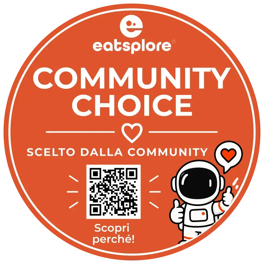 Vetrofania e card eatsplore Community Choice