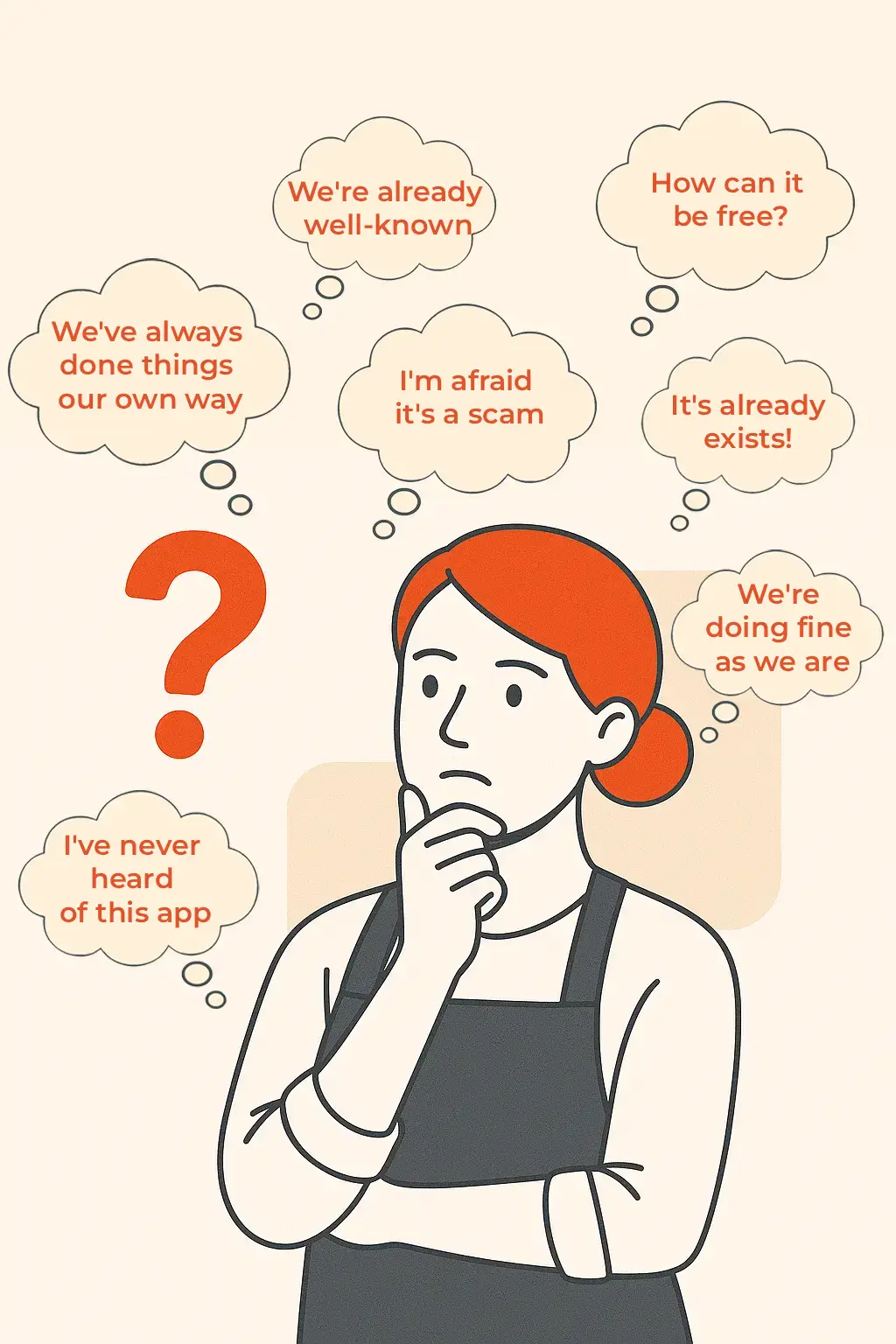 Ristoratore perplesso